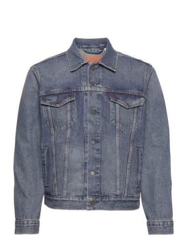 The Trucker Jacket Broadway Te Jakke Denimjakke Blue LEVI´S Men