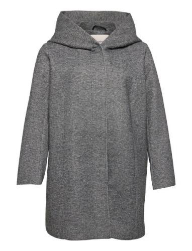 Carsedona Life Light Coat Otw Noos Tynd Frakke Grey ONLY Carmakoma