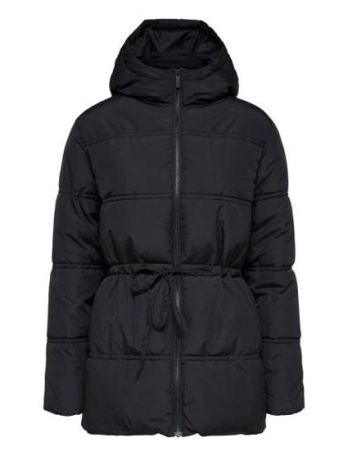 Slfalina Puffer Jacket B Foret Jakke Black Selected Femme