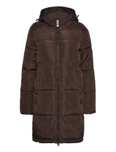 Kalenoma Coat Foret Jakke Brown Kaffe