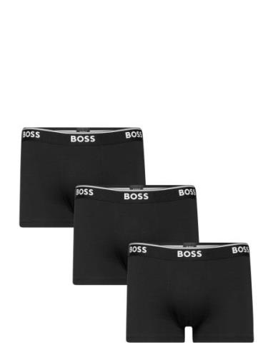 Trunk 3P Power Boxershorts Black BOSS