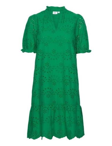 Geleksasz Dress Kort Kjole Green Saint Tropez