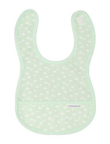 Bib White Leo Baby & Maternity Care & Hygiene Dry Bibs Green Geggamoja