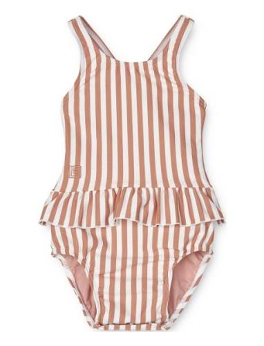 Amina Baby Printed Swimsuit Badedragt Badetøj  Liewood