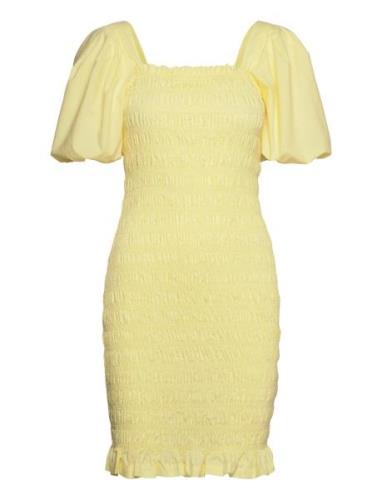 Rikko Dress Kort Kjole Yellow A-View