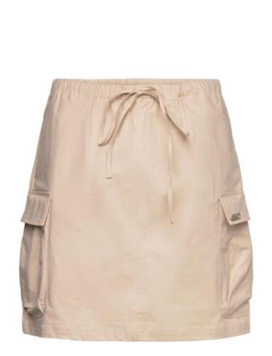 Sumars Skirt Kort Nederdel Beige Résumé