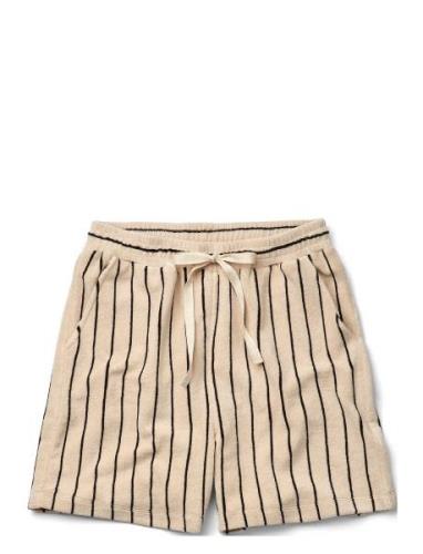 Naram Knitted Shorts Pyjamas Nattøj Beige Bongusta