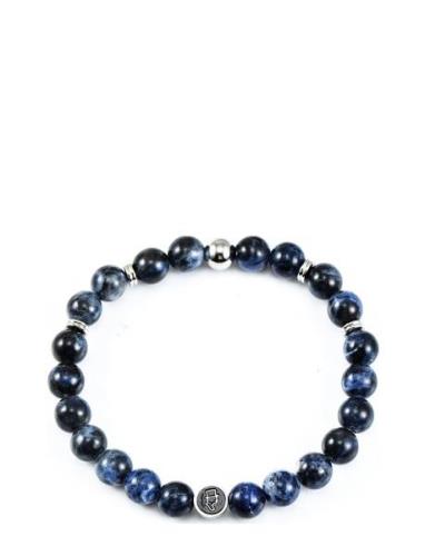 Beads Bracelet 8Mm Armbånd Smykker Navy Edd.