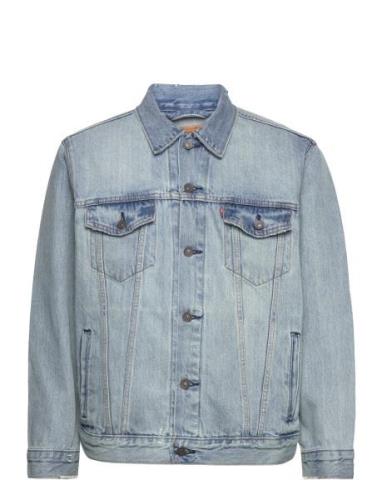 Relaxed Fit Trucker Huron Wave Jakke Denimjakke Blue LEVI´S Men