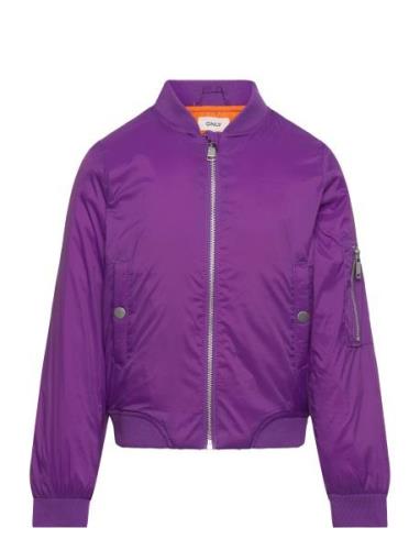 Kogthilde Bomber Cp Otw Bomberjakke Purple Kids Only