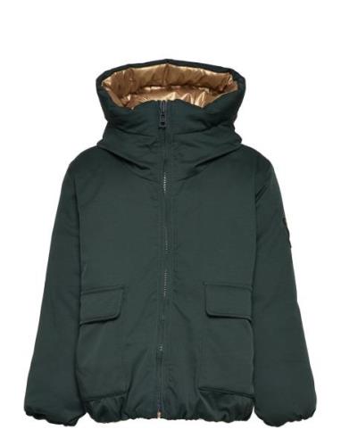 Reversible Parka Foret Jakke Gold Zadig & Voltaire Kids