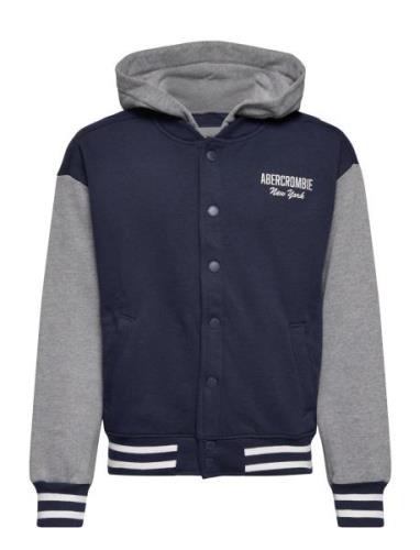 Kids Boys Sweatshirts Bomberjakke Navy Abercrombie & Fitch