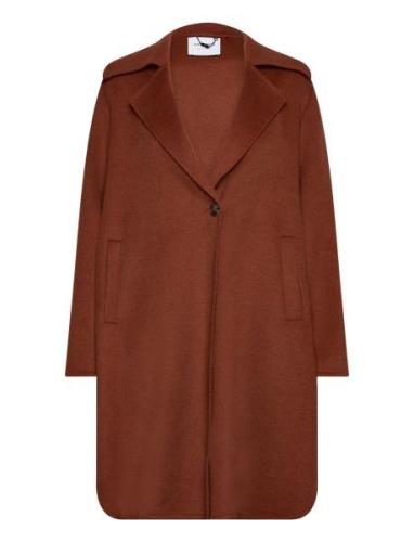 Coat Wool Outerwear Coats Winter Coats Brown Gerry Weber