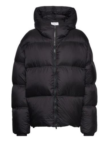 Hooded Puffer Jacket Foret Jakke Black Filippa K