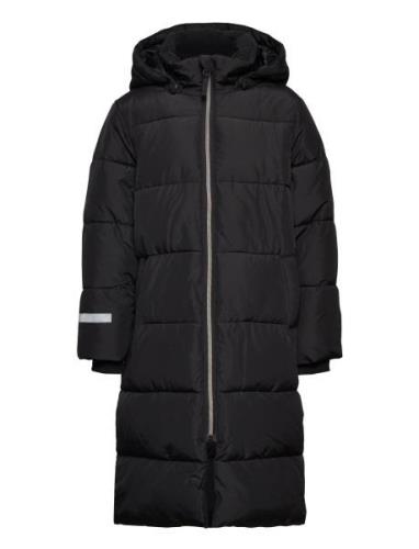 Jacket Puffer Coat Foret Jakke Black Lindex