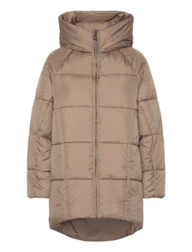 Onlasta Over D Puffer Coat Cc Otw Foret Jakke Brown ONLY