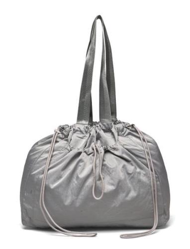 Lara Shopper L 14868 Shopper Taske Silver Samsøe Samsøe