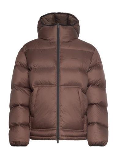 Gilja Down Jacket Foret Jakke Brown HOLZWEILER