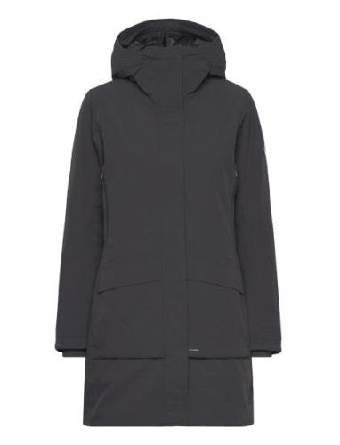 Pavia Jkt W Outerwear Parka Coats Black SNOOT