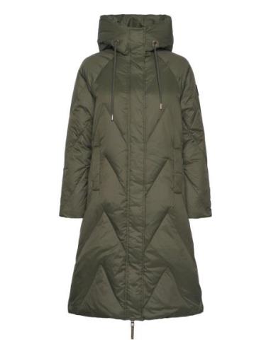 Zola Down Jacket Foret Jakke Green MOS MOSH