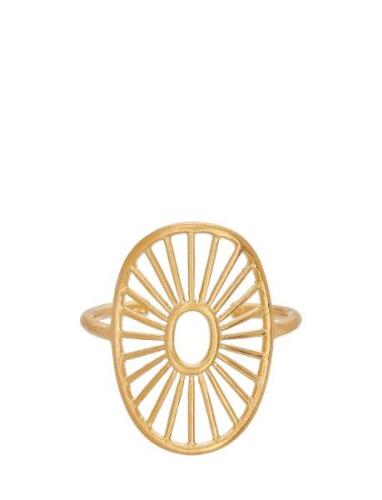 Daylight Ring Adjustable Ring Smykker Gold Pernille Corydon