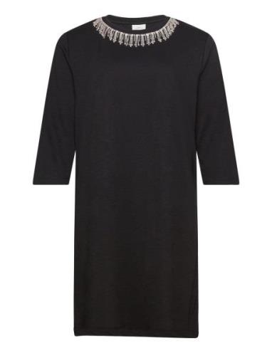 Carnewgeneva Life 3/4 Bling Dress Jrs Bf Kort Kjole Black ONLY Carmako...