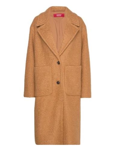 Women Coats Woven Regular Outerwear Coats Winter Coats Brown Esprit Ca...