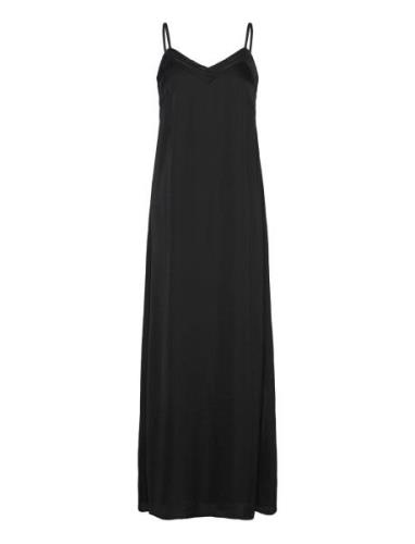 Long Nightdress Nattøj Black Tommy Hilfiger