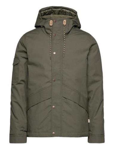 Short Jacket Parka Jakke Green Revolution