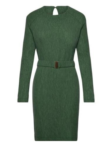 D6Anour Plissé Mini Dress Kort Kjole Green Dante6