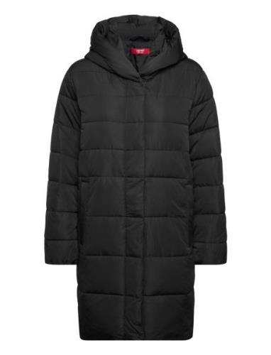 Women Coats Woven Regular Foret Jakke Black Esprit Collection