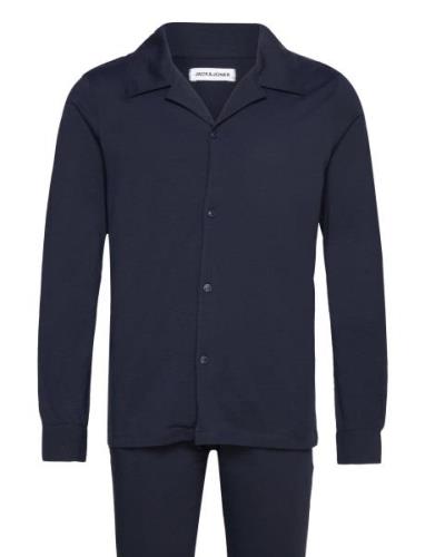 Jacsolid Pyjamas Set Pyjamas Nattøj Navy Jack & J S