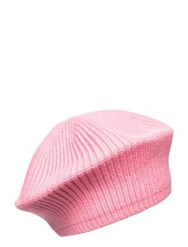 Pcjolia Beret Bc Accessories Headwear Beanies Pink Pieces