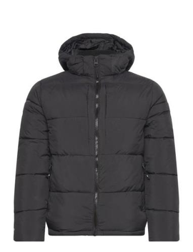 Morvan Hooded Jacket Foret Jakke Black NICCE