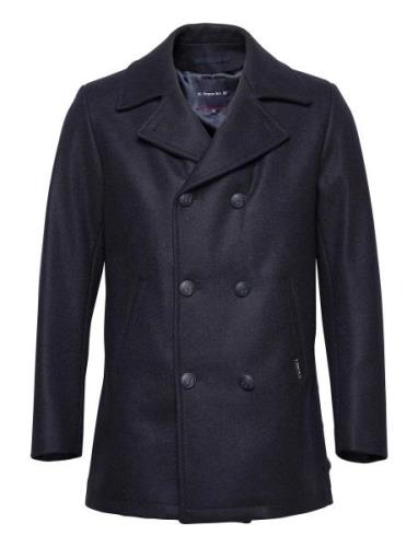 Pea Coat "Kermoor" Uldjakke Jakke Navy Armor Lux