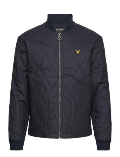 Quilt Jacket Quiltet Jakke Navy Lyle & Scott