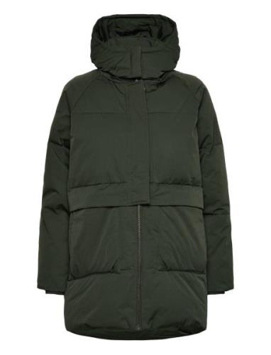 Mschpetra Pavinaria Hood Jacket Foret Jakke Green MSCH Copenhagen