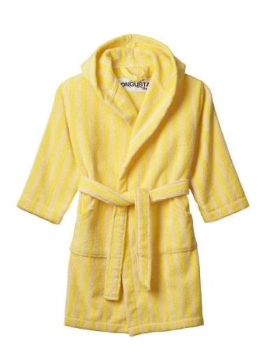 Naram Kids Bathrobe Morgenkåbe Badekåbe Yellow Bongusta