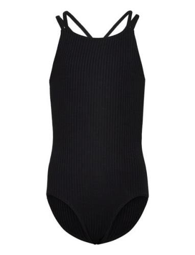 Swimsuit Bg Rib Badedragt Badetøj Black Lindex