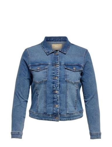 Carwespa Ls Jacket Light Blue Dnm Noos Jakke Denimjakke Blue ONLY Carm...