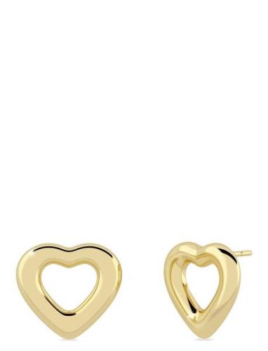 Beverly Studs S Accessories Jewellery Earrings Studs Gold Edblad