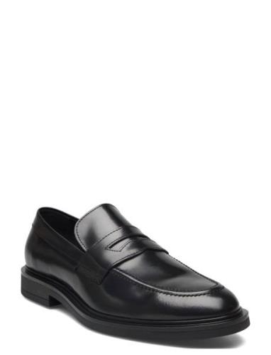 Biafelix Loafer Polido Loafers Flade Sko Black Bianco