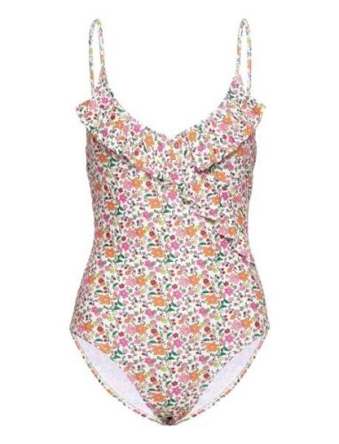 Anemona Bly Frill Swimsuit Badedragt Badetøj  Becksöndergaard