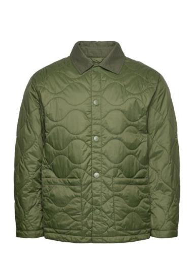 Jacket Quiltet Jakke Green United Colors Of Benetton