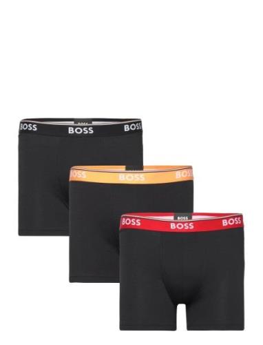 Boxerbr 3P Power Boxershorts Black BOSS