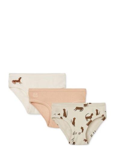 Nanette Printed Briefs 3-Pack Mix Night & Underwear Underwear Panties ...