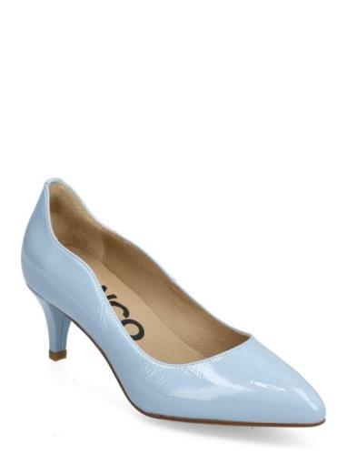 Biacille Pump Nappalak Shoes Heels Pumps Classic Blue Bianco