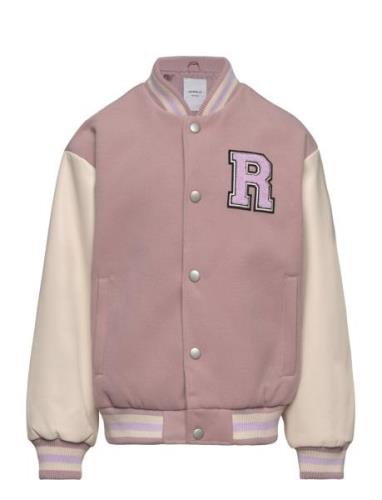 Nkfmomby Bomber Jacket Bomberjakke Pink Name It