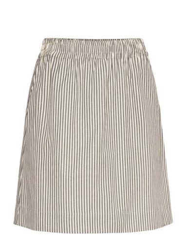 Cc Heart Naomi Short Skirt Kort Nederdel Beige Coster Copenhagen