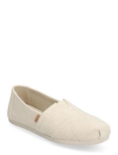 Alpargata Loafers Flade Sko Cream TOMS